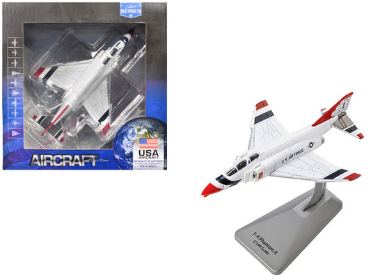McDonnell Douglas F-4 Phantom Aircraft No. 1 Thunderbirds 1/144 Diecast Model AF1-0148C
