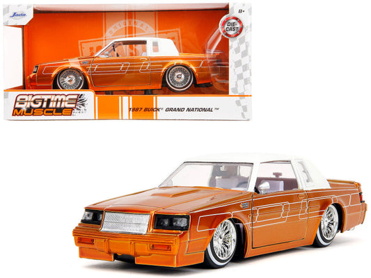 1987 Buick Grand National Orange Metallic 1:24 Scale Die cast Model 35215
